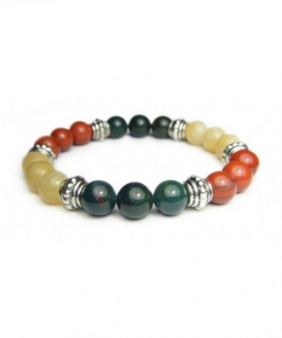 ANXIETY Gemstone Intention Bracelet Bloodstone