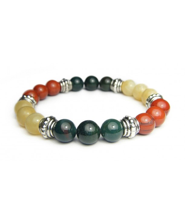 ANXIETY Gemstone Intention Bracelet Bloodstone