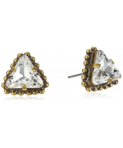 Sorrelli Luster Embellished Triangle Earrings