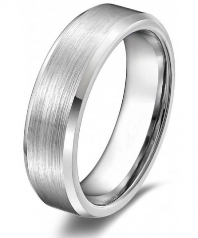 Silver Tungsten Carbide Wedding Couples