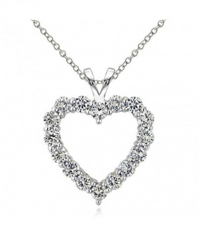 Sterling Silver Cubic Zirconia Necklace