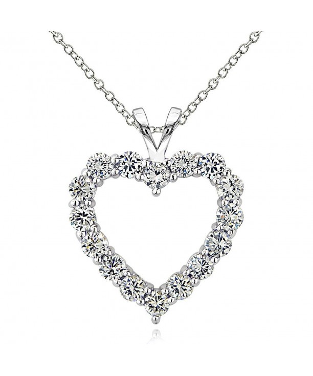 Sterling Silver Cubic Zirconia Necklace