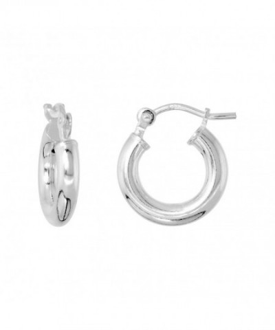 Sterling Silver Earrings Post Snap Closure