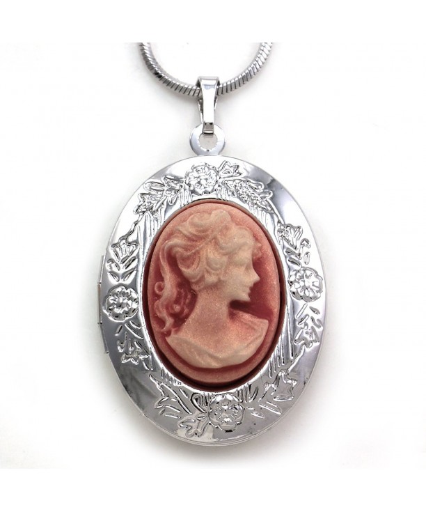 Cameo Necklace Locket Pendant Charm