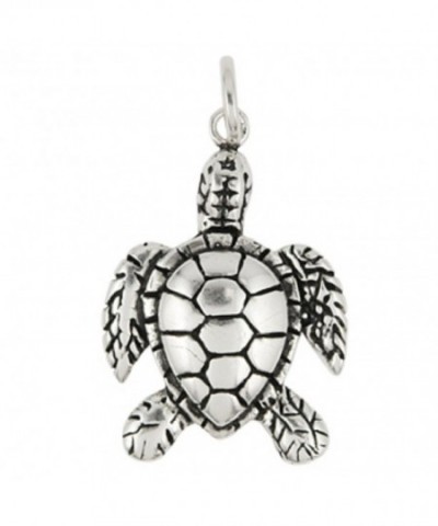 Sterling Silver Sea Turtle Charm