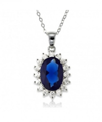 Sterling Sapphire Tanzanite Princess Middleton