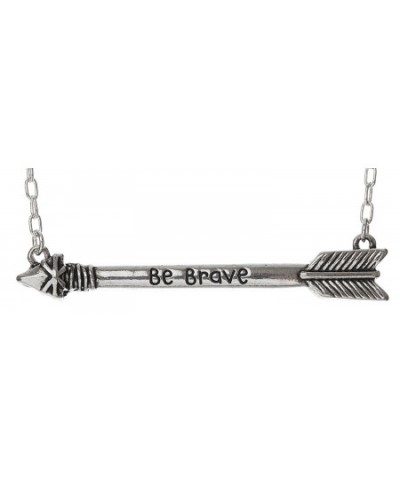Brave Arrow Necklace Extender Silver
