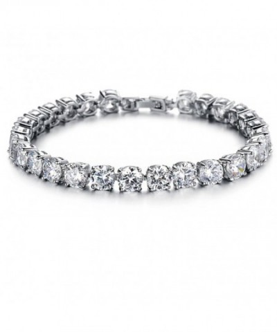 OPK Jewelry Platinum Bracelet Zirconia