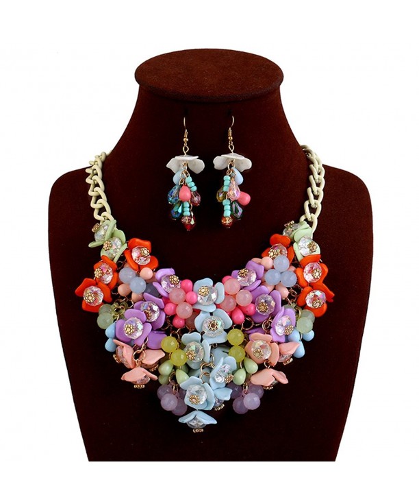 truecharms Necklace Multicolor Statement Necklaces