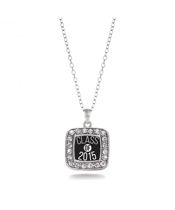 Graduation Classic Silver Plated Necklace