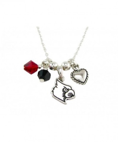 Louisville Cardinals Austrian Crystal Necklace