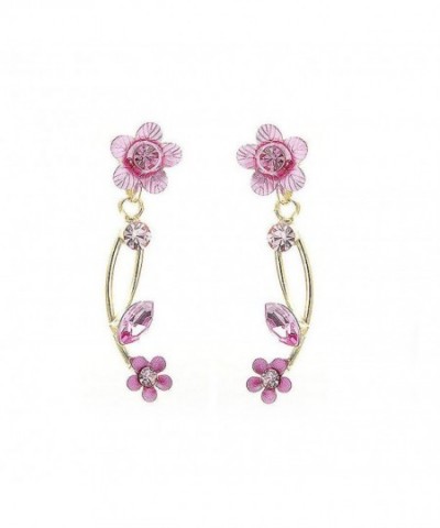 Glamorousky Earrings Austrian Element Crystals