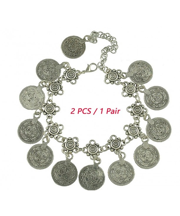 SUNSCSC Silver Bracelet Bohemian Jewelry