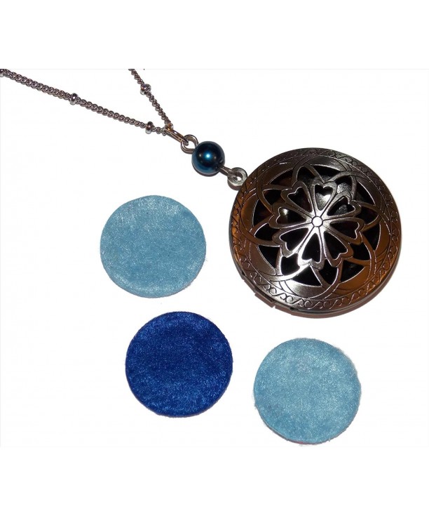 Diffuser Necklace Filigree Essential Aromatherapy
