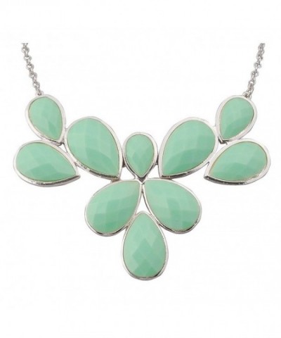 Jane Stone Statement Necklace Fn0835 S Mint