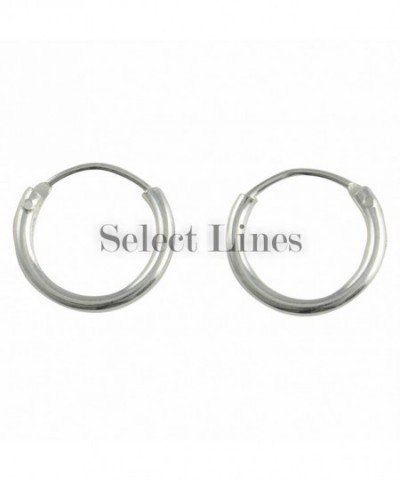 Sterling Endless Earrings Genuine Jewelry