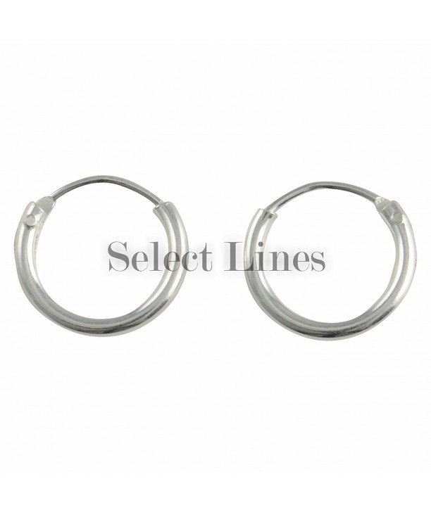 Sterling Endless Earrings Genuine Jewelry