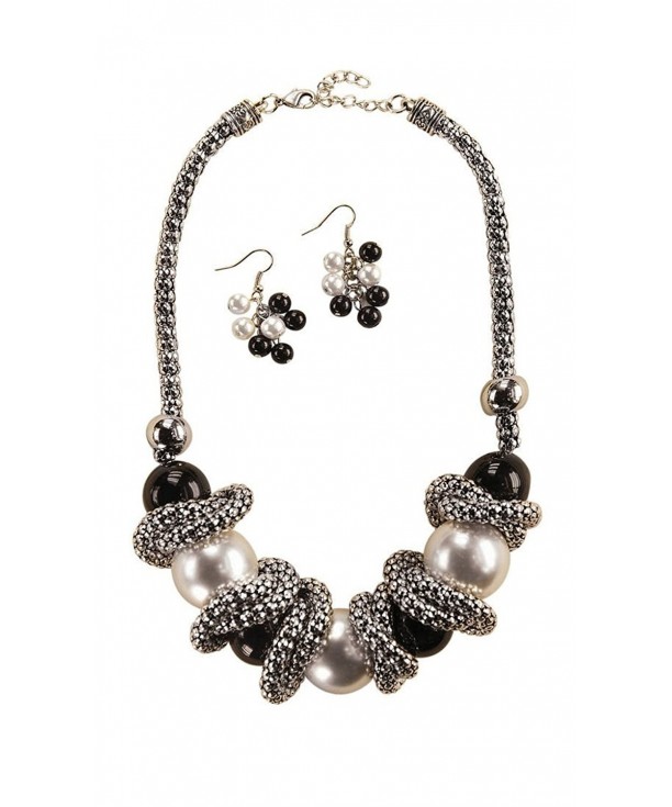 Womens Fashion Necklace Earrings Extender