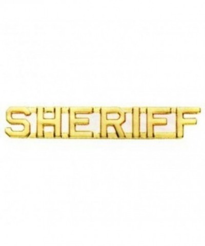 SHERIFF Collar Insignia Letters Clutch
