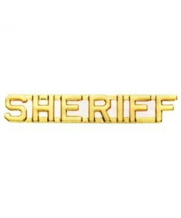 SHERIFF Collar Insignia Letters Clutch