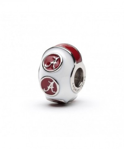 University Alabama Stainless Crimson Bracelets