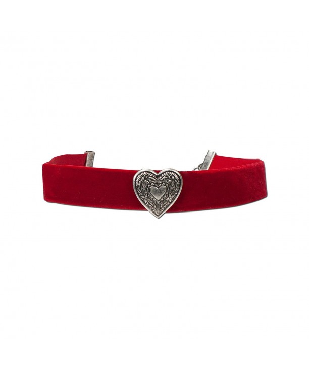 Alpenflustern Velvet Choker Elastic Heart