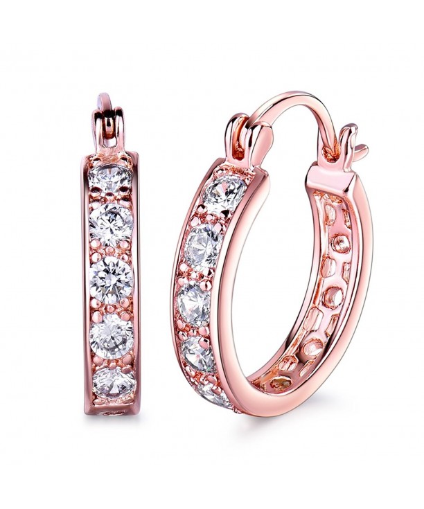 GULICX Plated Copper Zirconia Earrings