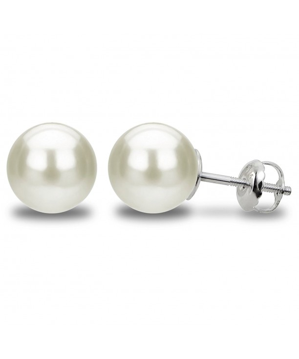 Sterling Freshwater Cultured Screw back Earrings