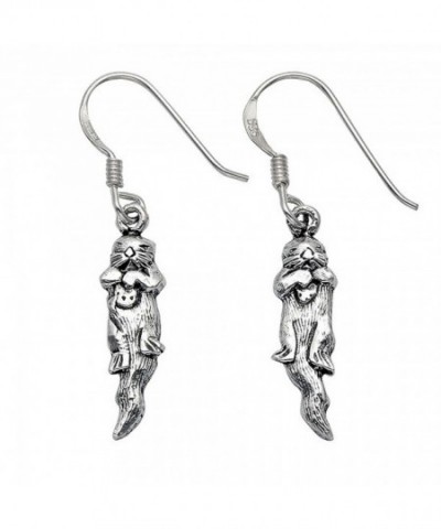 Sterling Silver Otter Wire Earrings