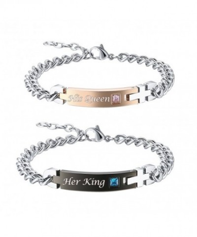 Gagafeel Stainless Steel Couple Bracelet