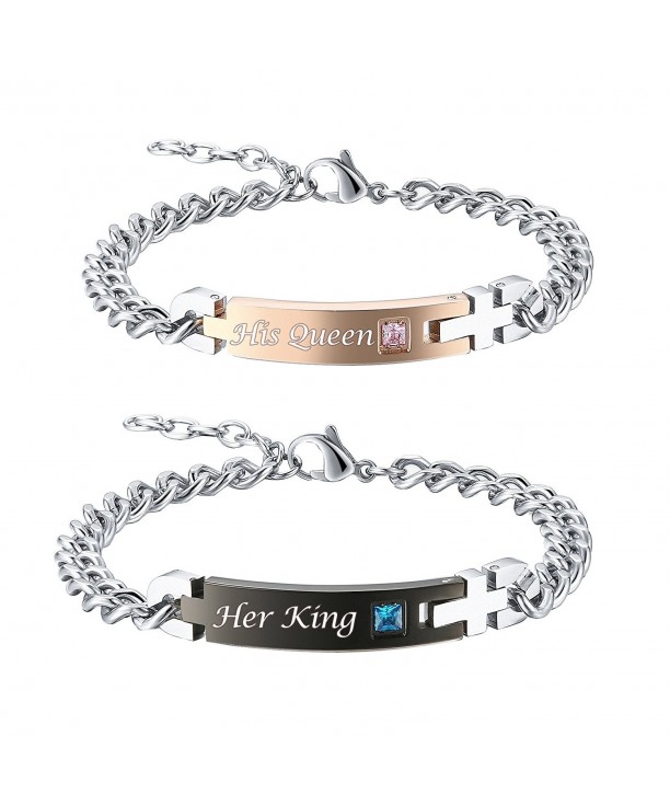 Gagafeel Stainless Steel Couple Bracelet