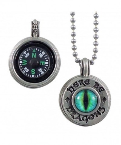 Here Dragons Compass Pendant Working