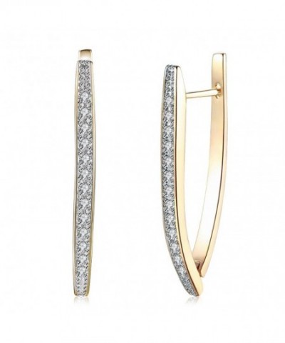 Anni Coco Earrings Zirconia Triangle