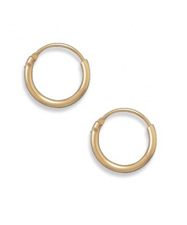 Gold Filled Diameter Endless Earrings