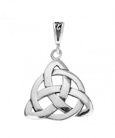 Sterling Silver Wiccan Triquetra Pendant