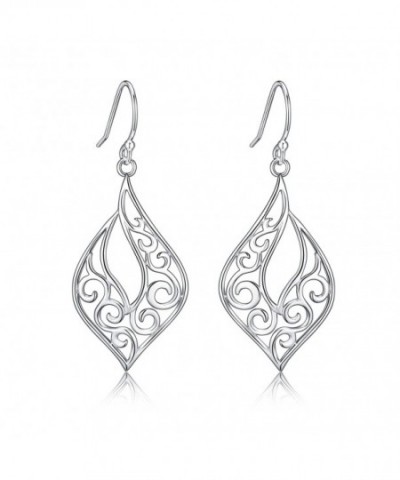 Sterling Filigree Earrings Renaisssance Jewelry