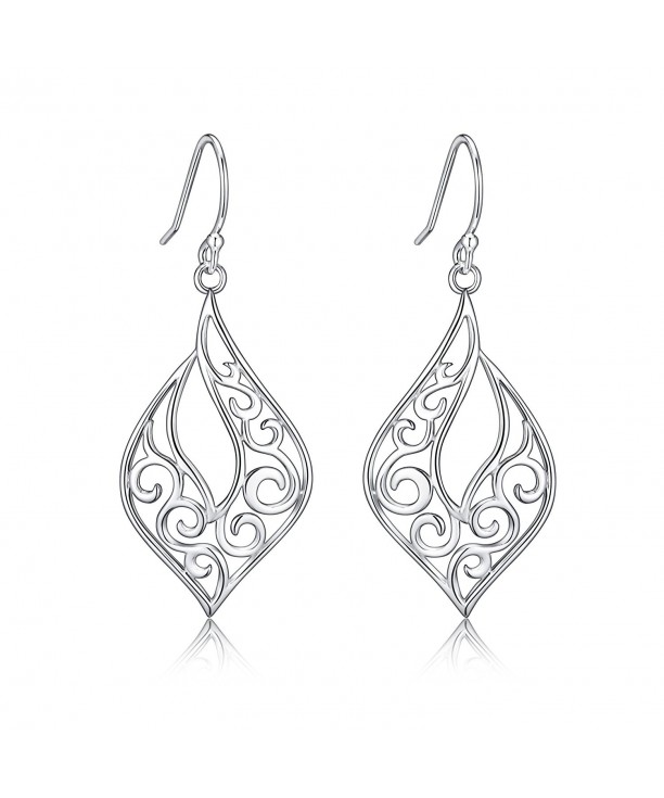 Sterling Filigree Earrings Renaisssance Jewelry