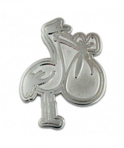 PinMarts Silver Plated Stork Shower