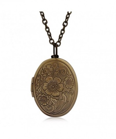 Fajewellery Vintage Engraved Picture Necklace