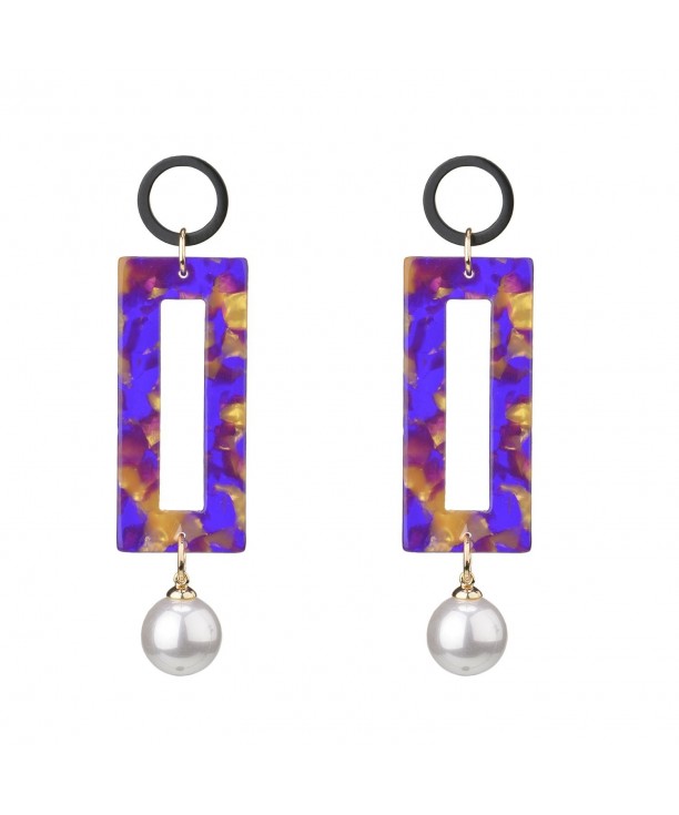 Manerson Rectangle Earrings Imitation Geometry