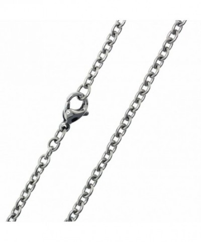 Stainless Steel Cable Chain Necklace