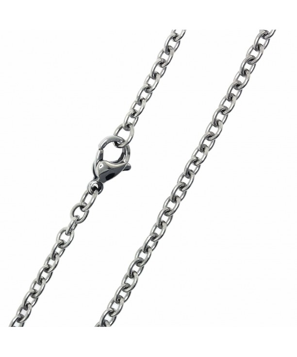 Stainless Steel Cable Chain Necklace