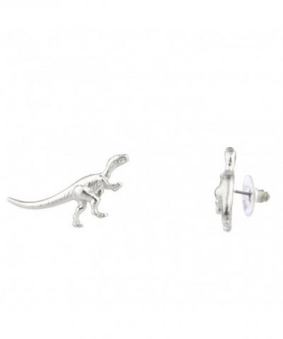 Lux Accessories Dinosaur Jurassic Earrings