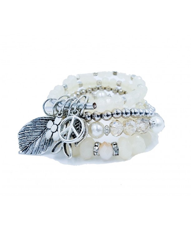 Aris Bohemian Beaded Stretch Bracelets