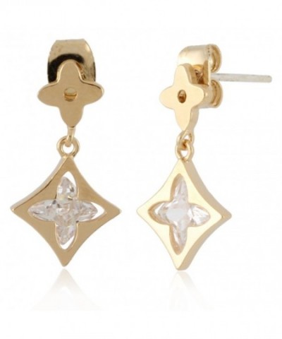 Inside Clover Dangle Earrings Lovey