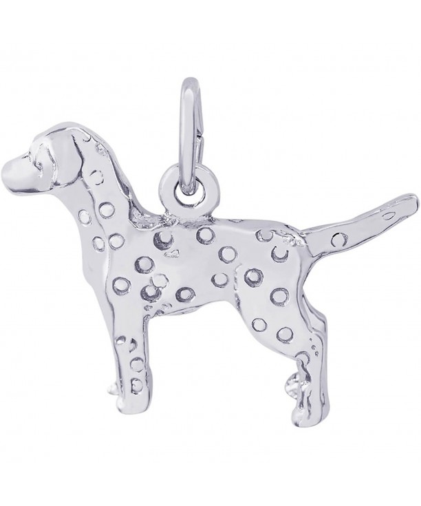 Rembrandt Dalmatian Charm Sterling Silver