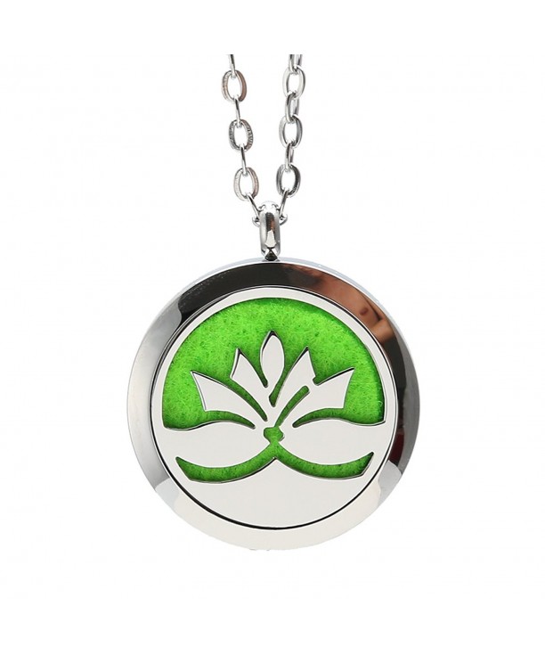 Necklace Stainless Pendant Aromatherapy Lockets