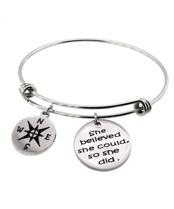 WDSHOW Inspirational Adjustable Bracelets Graduation