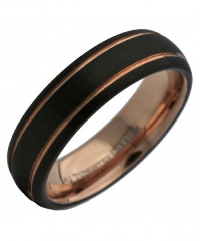 MJ Tungsten Carbide Stripes Wedding