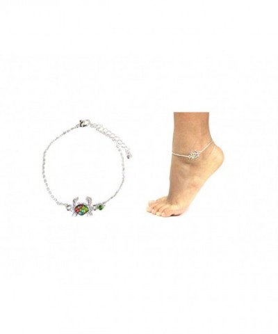 Athena Silvertone Barefoot Sandals Anklet